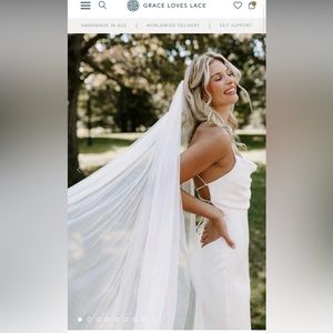 Brand new grace veil from grace loves lace
